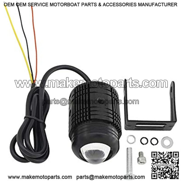 LED Driving Fog Lights Headlights For Motorcycle 2Pcs 40W Yellow White Dual Color LED Pod Lights work Auxiliary Lights Ditch Lights Fit for Car Truck ATV UTV Motorcycle Golf Boat - Image 5