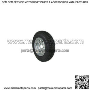 ST185/80D-13" Tire & Galvanized Rim, Load Range D