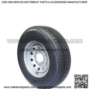 ST235/85R-16" RADIAL Tire & Painted Gray Mod Rim, (8 Lug) E