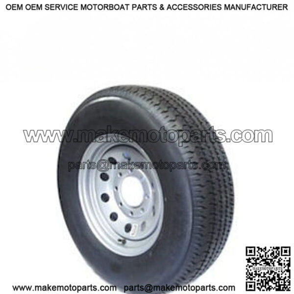 ST235/85R-16" RADIAL Tire & Painted Gray Mod Rim, (8 Lug) E