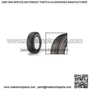 ST205/75R-15" Radial Tire/Ptd. Rim L.R. D