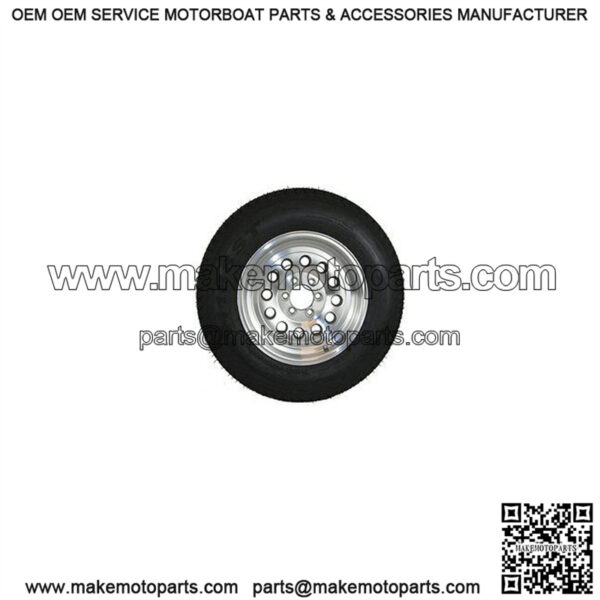 ST225/75D-15" Tire & Aluminum Modular Rim (6 Lug), Load Range D