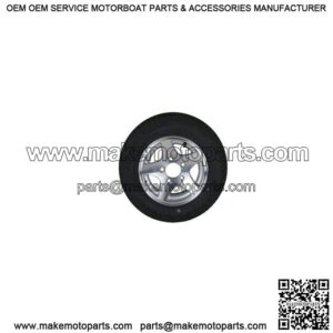 ST215/75R-14" Radial Tire & Aluminum 5-Star Rim, L.R. C
