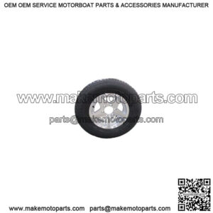 ST225/75R-15" Radial Tire & Aluminum 5-Star Rim LR D (6-Lug)