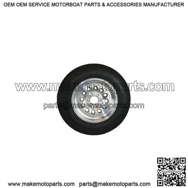 ST225/75R-15" Radial Tire & Aluminum Modular Rim, (6-Lug)