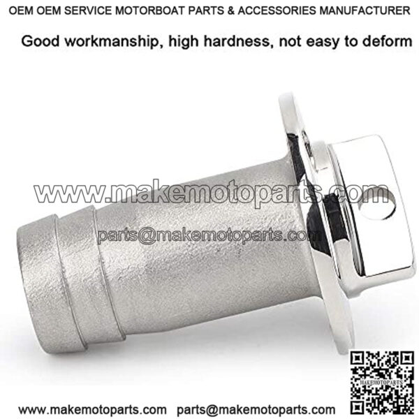Fafeicy Garboard Drain Plug,316 Stainless Steel Oval Vent Connector Fitting Boats Parts for Boat Yacht Fishing, Hand Tools & Accessories - Image 4