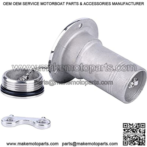 Boat Accessories Hardware Boat Parts Accessories Yacht Deck Fuel Boat Deck Fill/Filler with Key Cap (1.5Inch(38MM)) - Image 3