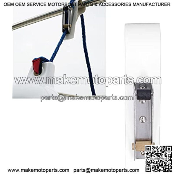 Boat Fender Adjuster Stainless Steel Rustproof Hanger Boat Fender Height Adjuster Hanger Parts for Yachts - Image 3