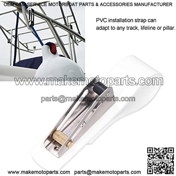 Boat Fender Adjuster Stainless Steel Rustproof Hanger Boat Fender Height Adjuster Hanger Parts for Yachts - Image 4