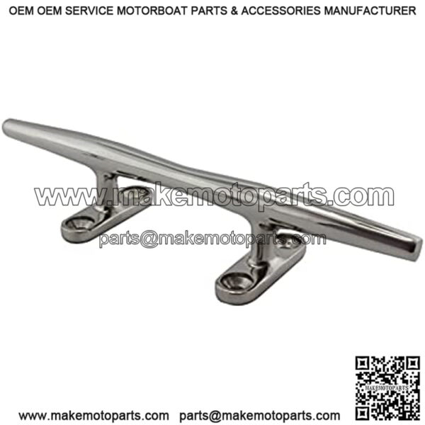 Stainless Steel Hardware 316 Stainless Steel Boats Deck Cleat Hardware 4inch to 12 inch Metal Sail Dock Cleats Boat Yacht Accessories Parts for Boat (Color : 5 inch) - Image 2