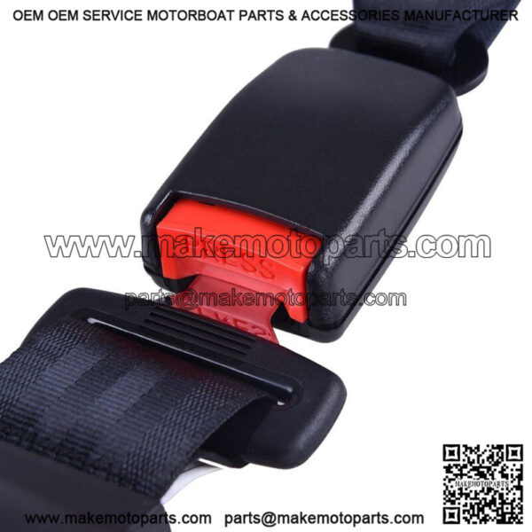 4 PCS Universal Golf Cart Seat Lap Belts for EZGO/Yamaha/Club Car - Image 2