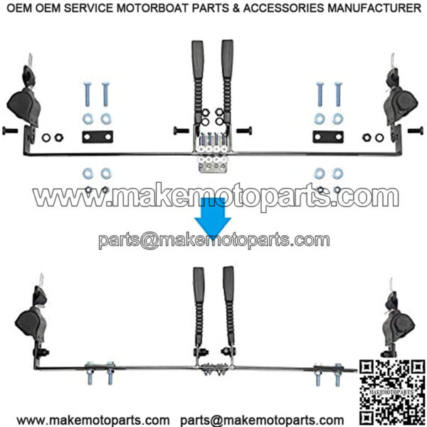 Golf Cart Seat Belts Bracket Kit Retractable, 2PCS/4PCS with Bracket Seat Belts for EZGO, Yamaha, Club Car DS Precedent TXT & RXV - Image 3