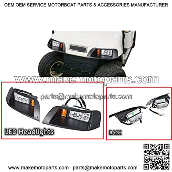 EZGO TXT LED Light Kit W/Upgrade Harne| Golf Cart LED Light Kit for EZGO TXT 1996-2013 Gas&Electric - Image 3