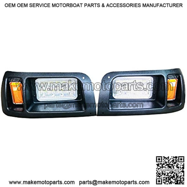 Club Car DS LED Light | LED Headlights & Tail Lights For Club Car DS Gas & Electric golf carts (1993 & up) 12V - Image 2
