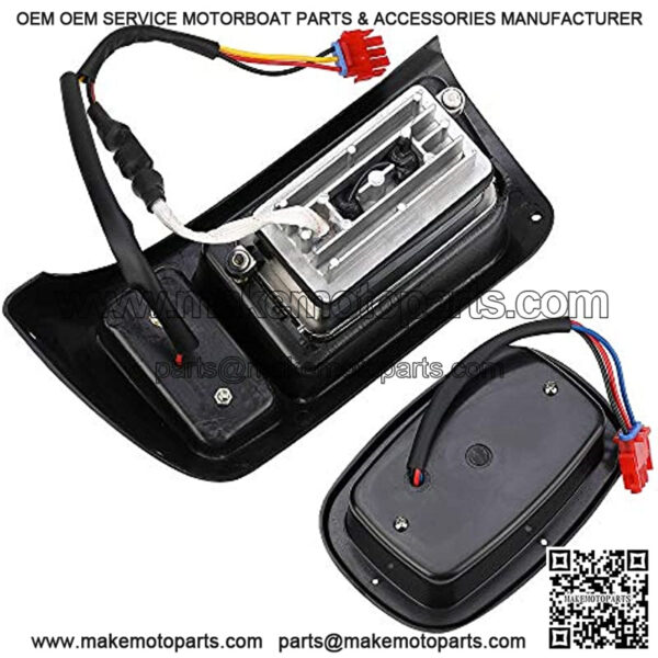 DS Light Kit Compatible with Club Car DS, Street legal light kit, LED Headlight Kit & Tail Light Kit for Gas & Electric Compatible with Club Car DS golf carts (1993 & Newer Models) 12V - Image 3