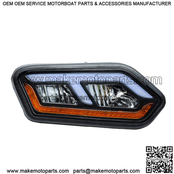 Club Car Tempo Golf Cart Ultimate Plus Headlight Kit Fits 2018-Up - Image 2
