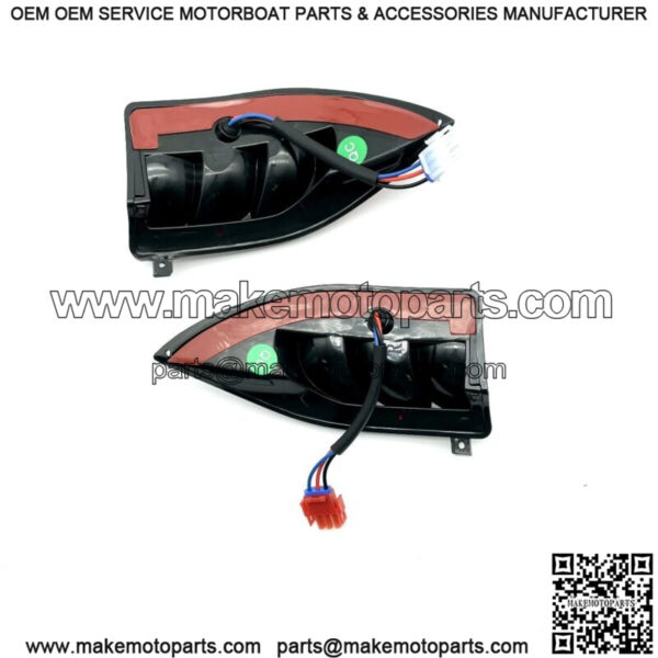 Club Car Precedent (04-08.5 Electric) Golf Cart LED Headlight/Taillight Kit - Image 5