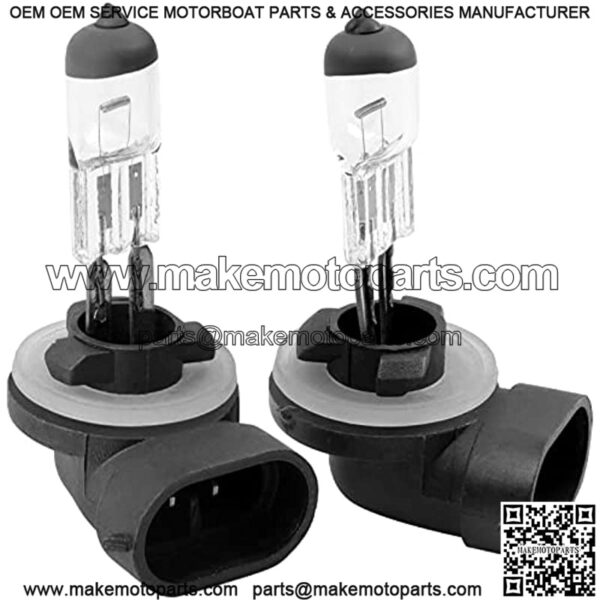 Golf Cart Halogen Headlight Bulb for Club Car DS & Precedent and EZGO 12V/37 Watt Replaces OEM # 101988101, 74004G01 - Image 2