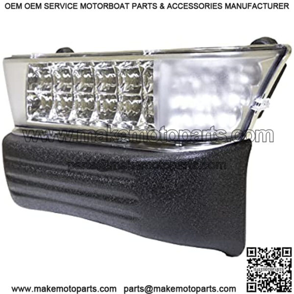 PROFX LED Light Kit for Club Car Precedent (2004-Up) Gas Golf Cart - Full LED Headlight Kit with Tail Lights - Image 2