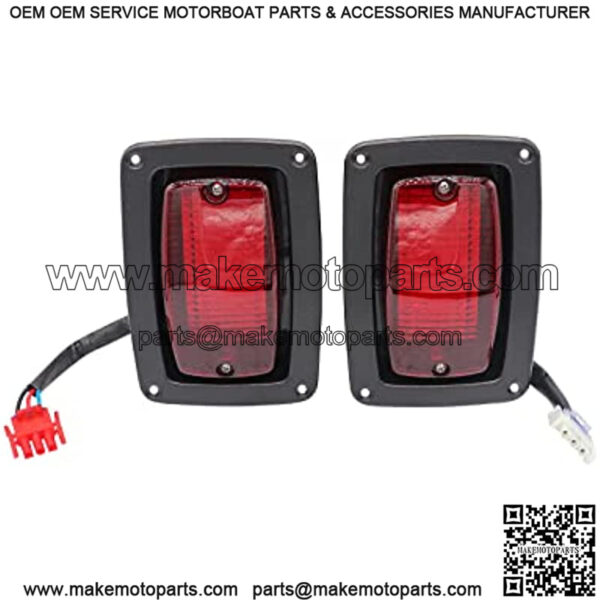 Club Car DS Led Head Light Kit Headlight and Tail Light Assembly for 1993-up Golf Cart Factory Style 101988002 101988001 - Image 5