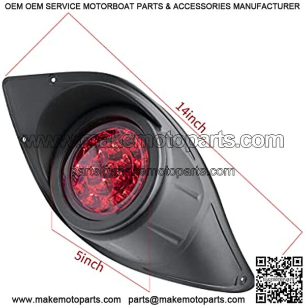Golf Cart LED Tail Light for Yamaha G29 Drive 2007-2016 Gas or Electric Models - Image 3