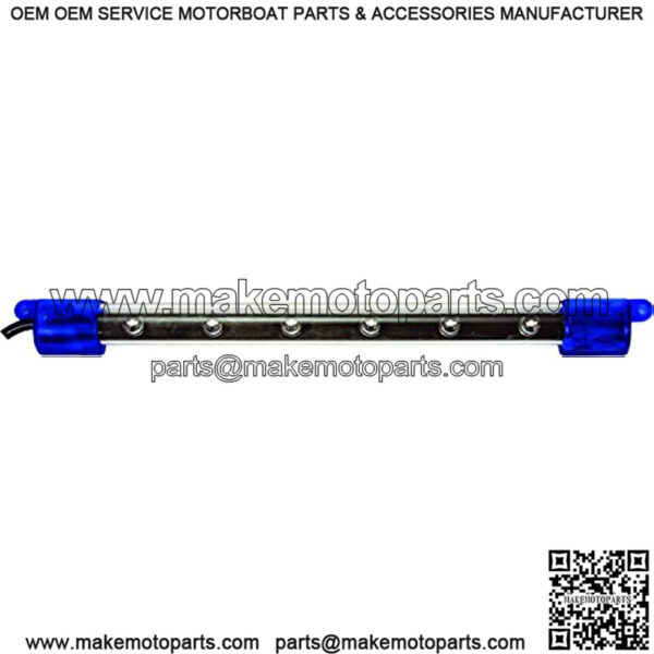 Lighting HIL-M6B 6" Blue LED Light Bar - Pack of 2 - Image 2