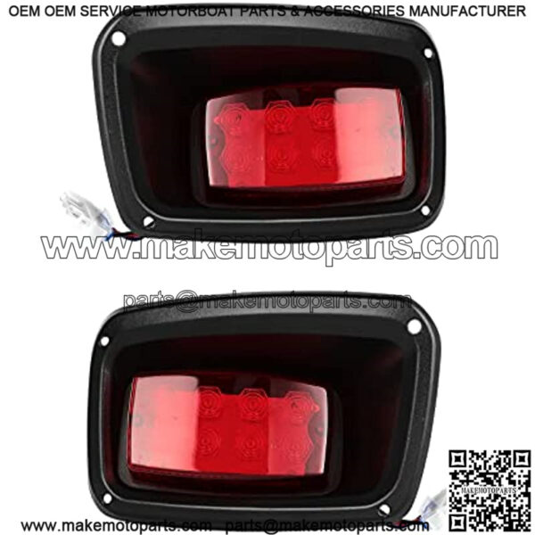 LED Upgrade Golf Cart LED Light Compatible with EZGO TXT 1996 -2013 Gas & Electric Carts12V Street Legal Lights Kit with With LED Head Light Tail LightsTurn Signals Brake Lights - Image 2
