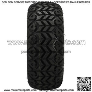 Revenge 20x10-12 Black Trail 4ply DOT All-Terrain Golf Cart Tire