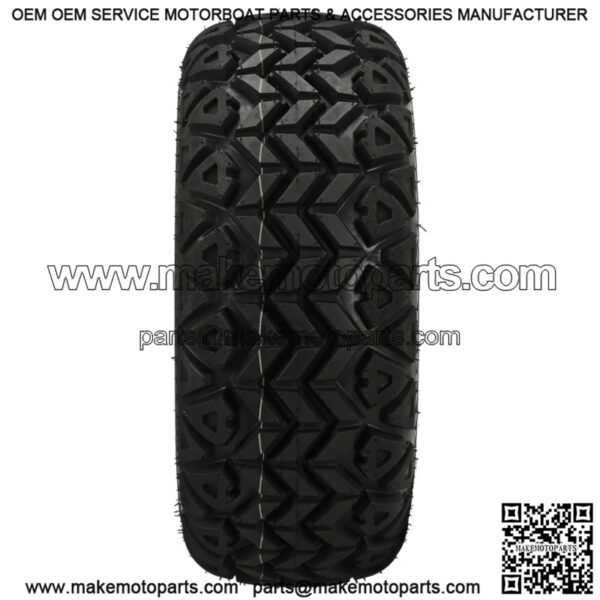 Revenge 18x9.5 -10 4-Ply Black Trail All-Terrain Golf Cart Tires