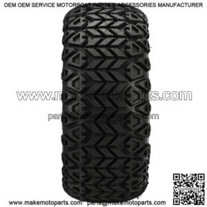 Revenge 20x10-10 Black Trail II 4-Ply DOT All-Terrain Golf Cart Tire