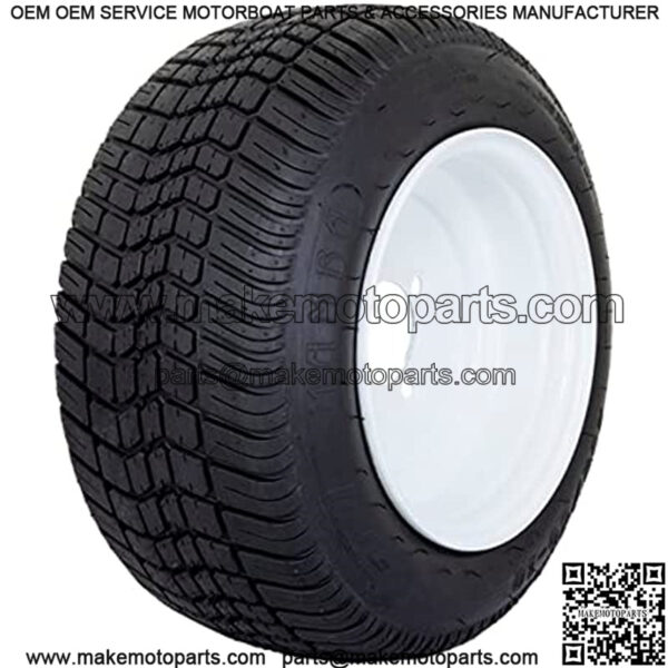 205/50-10 Low Profile Golf Cart Tire for Street or Golf Course Use - Image 3