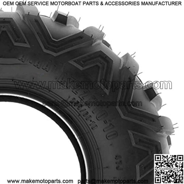 Set of 2 Power.II 18x9.5-8 ATV UTV Off-Road Tires, All-Terrain, 6 PR, Tubeless A051 - Image 4
