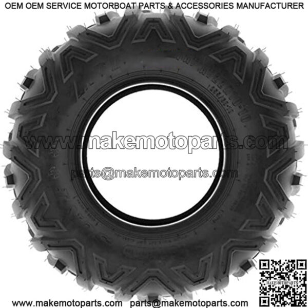 Set of 2 Power.II 18x9.5-8 ATV UTV Off-Road Tires, All-Terrain, 6 PR, Tubeless A051 - Image 5