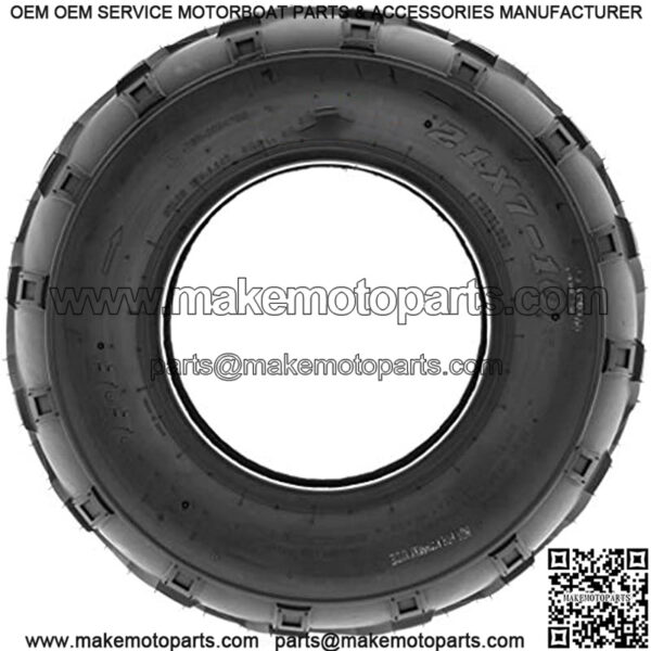 A004 ATV Golf Carts Off-Road Tire 16x7-8, 6 PR, Track & Trail, Tubeless - Image 4