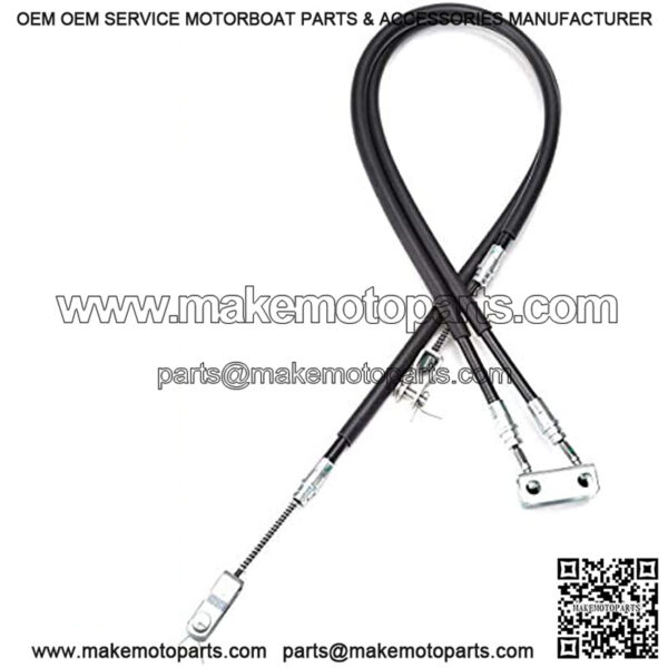 Golf Cart Brake Cable Stainless Steel Core for EZGO TXT 1994 & up or EZGO TXT Marathon Medalist, Golf Cart Driver & Passenger Side Brake Cable 70716-G03 70273-G03 70969-G03