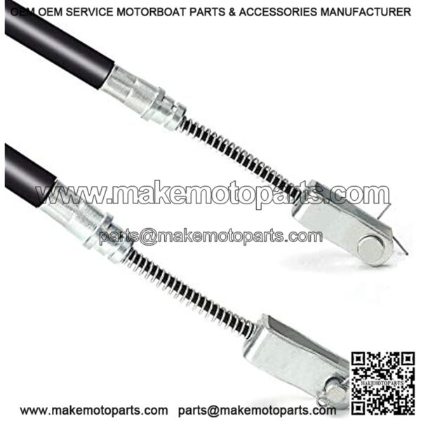 Golf Cart Brake Cable Stainless Steel Core for EZGO TXT 1994 & up or EZGO TXT Marathon Medalist, Golf Cart Driver & Passenger Side Brake Cable 70716-G03 70273-G03 70969-G03 - Image 5