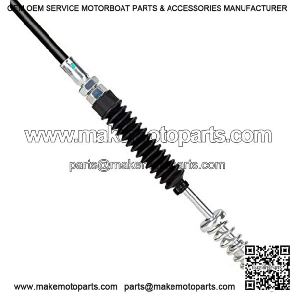 Golf Cart Forward & Reverse Transmission Shift Cable Assembly for EZGO TXT ST350 / ST480 Workhorse 1996-2001, 50.5" Long, OEM# 72341-G01 (Updated Version with Correct Length) - Image 3