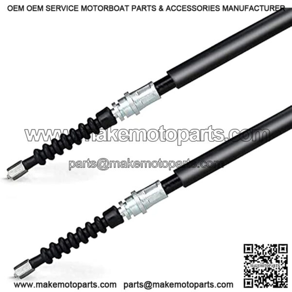 Golf Cart Club Car DS Brake Cables fit DS G&E 2000 Up, 42 inch Drive and Passenger Side OEM 102022101, 1020221-01, 1019907 - Image 3
