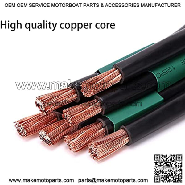 Golf Cart Heavy Duty Battery Cable 7 PCS Set 4 Gauge for 1994 up Club Car DS & Precedent 48Volt,14+40 Long - Image 3