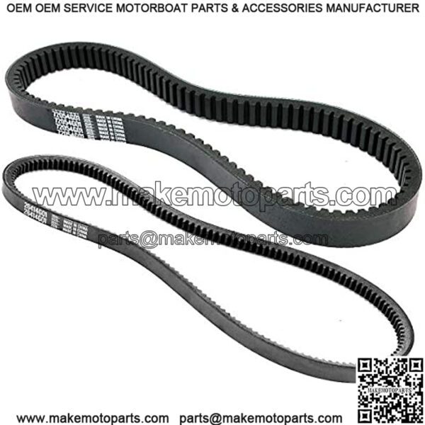 EZGO TXT Gas Drive Belt EZGO Starter Belts Kit 4 Cycle Gas Golf Cart Belt TXT Cushman Express Marathon Medalist ST Vehicles Terrain 1994-2013, OEM # 72054G01, 72024G01, 72025G01, 26414G01 - Image 3