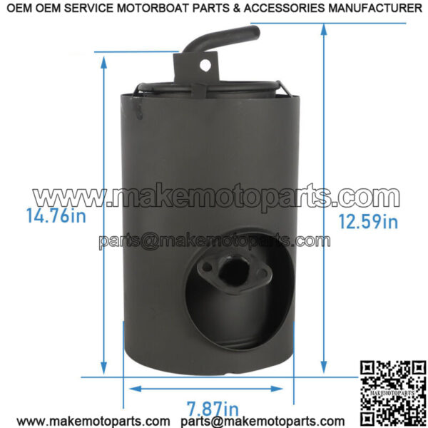 Muffler Exhaust Replacement Fit For Yamaha Gas Golf Cart G16-G22 JN6-E4710-00 - Image 5