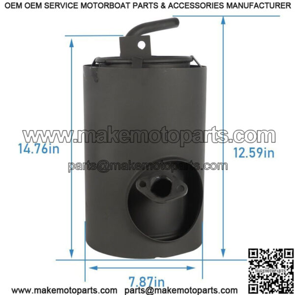 NEW FOR Yamaha Gas Golf Cart G16-G22 Muffler Exhaust Replacement | JN6-E4710-00 - Image 2