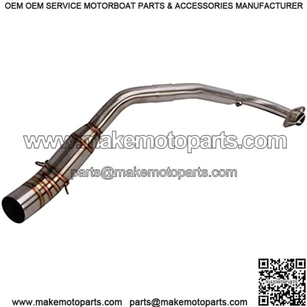 Motorcycle Full Exhaust Muffler System Low Mount Pipe for KAWASAKI Z125 2013-2018 Z125 PRO 2019-2021 - Image 2