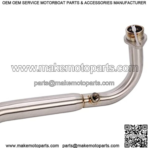 Motorcycle Full Exhaust Muffler System Low Mount Pipe for KAWASAKI Z125 2013-2018 Z125 PRO 2019-2021 - Image 4
