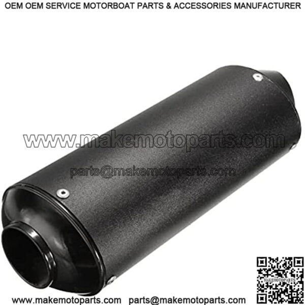 Parts Club Motorcycle Exhaust Muffler Silencer Fits for 140cc 150cc 160cc 125cc 38MM 1.5" inch Dirt Pitbike Lifan Yx Stomp SDG Removable Pit Dirt Bike ATV Universal - Image 2