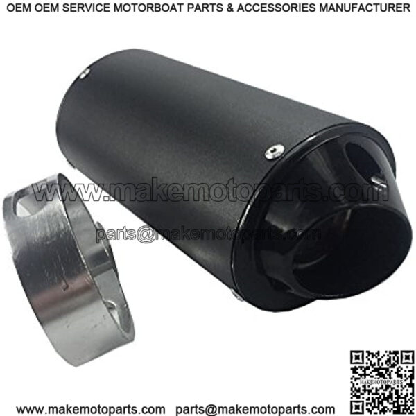 Parts Club Motorcycle Exhaust Muffler Silencer Fits for 140cc 150cc 160cc 125cc 38MM 1.5" inch Dirt Pitbike Lifan Yx Stomp SDG Removable Pit Dirt Bike ATV Universal - Image 4