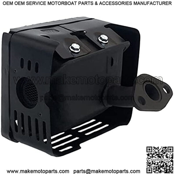 Muffler Exhaust Assembly Replaces Hon da Gx160 GX200 5.5hp 6.5hp with Exhaust Pipe OEM#18310-ZE1-900 - Image 4