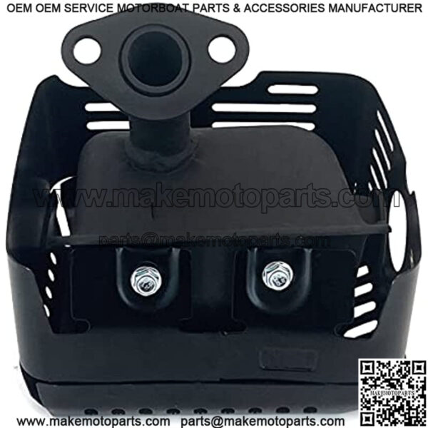 Muffler Exhaust Assembly Replaces Hon da Gx160 GX200 5.5hp 6.5hp with Exhaust Pipe OEM#18310-ZE1-900 - Image 5