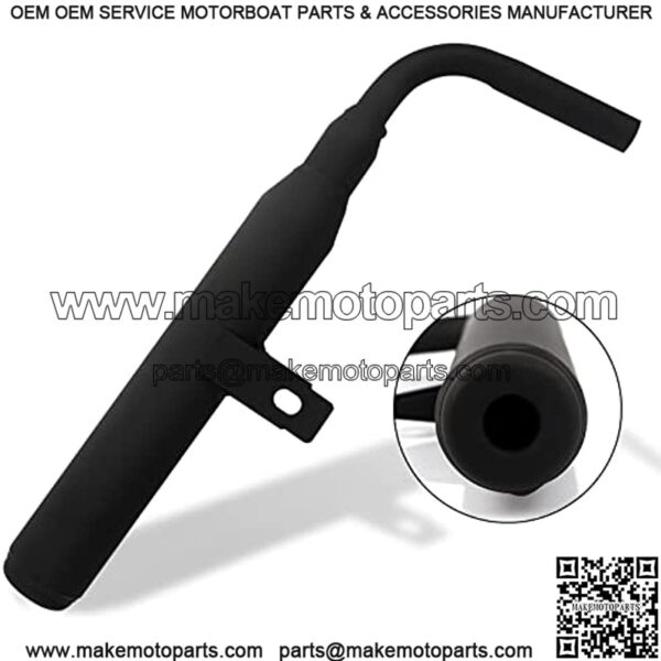 Motorcycle Muffler Pipe Exhaust Silencer Pipe System Part for Yamaha PW50 PY50 PW PY 50 PEEWEE ATV Quad Motocross Pit Kids Bike Motorcycle Part - Image 3