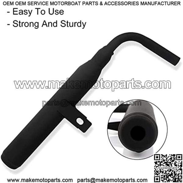 Motorcycle Muffler Pipe Exhaust Silencer Pipe System Part for Yamaha PW50 PY50 PW PY 50 PEEWEE ATV Quad Motocross Pit Kids Bike Motorcycle Part - Image 5